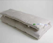 Топпер конопляный Ukono Comfort лен серый 1000 г/м2 (140*200см)