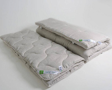Топпер конопляный Ukono Comfort лен серый 500 г/м2 (140*200см)
