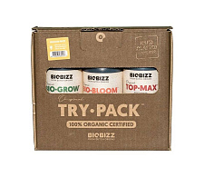 Комплект добрив BIOBIZZ Try·pack: Indoor·Pack (органіка)